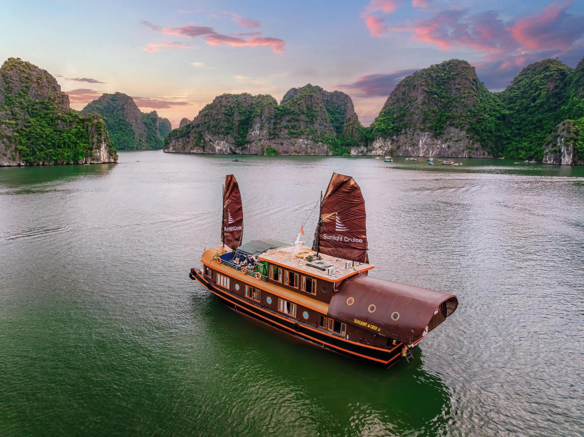 Sunlight Boutique Cruise - Cat Ba Island Hotel Ha Long Luaran gambar